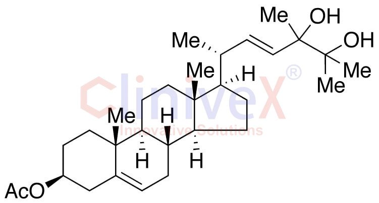 (3β,22E,24ξ)-Ergosta-5,22-diene-3,24,25-triol 3-Acetate