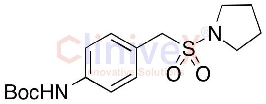 (4-((Pyrrolidin-1-ylsulfonyl)methyl)phenyl)carbamic Acid tert-Butyl Ester