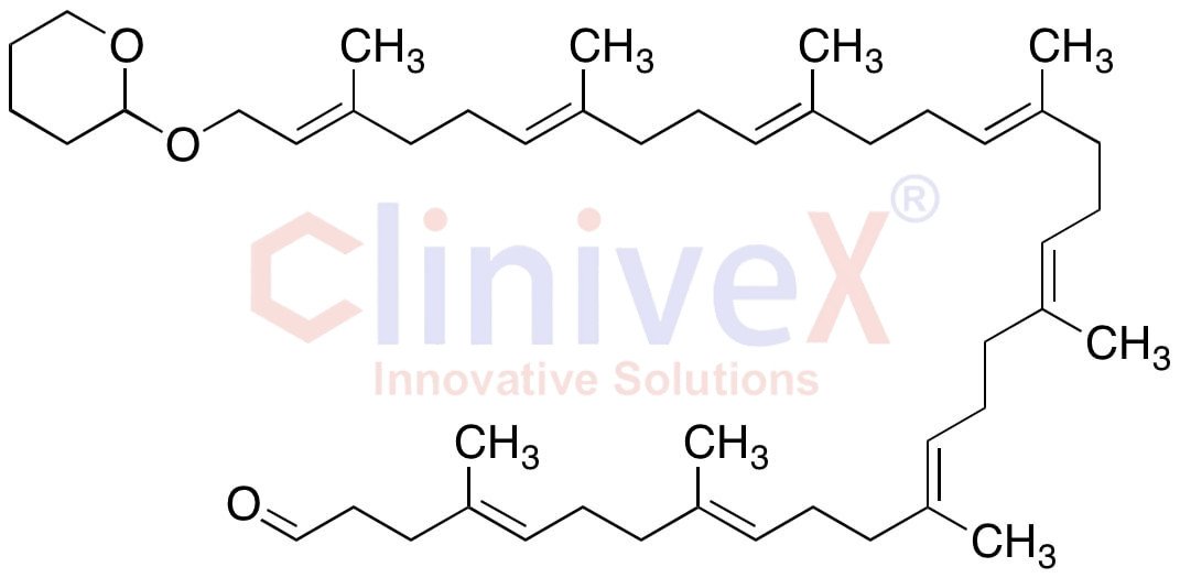 (4E,8E,12E,16E,20E,24E,28E,32E)-4,8,12,16,20,24,28,32-Octamethyl-34-((tetrahydro-2H-pyran-2-yl)oxy)tetratriaconta-4,8,12,16,20,24,28,32-octaenal
