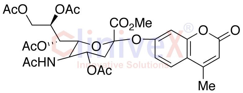(4-Methylumbelliferyl)-N-acetyl-4,7,8,9-tetra-O-acetyl-α-D-neuraminic Acid, Methyl Ester