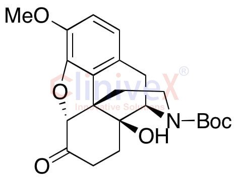 (5α)-4,5-Epoxy-14-hydroxy-3-methoxy-6-oxomorphinan-17-carboxylic Acid 1,1-Dimethylethyl Ester