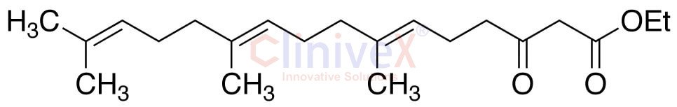 (6E,10E)-7,11,15-Trimethyl-3-oxohexadeca-6,10,14-trienoic Acid, Ethyl Ester,
(Mixture of Isomers)