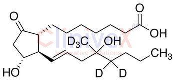 (8R,11R,12R,16RS)-Misoprostol Acid-d5
