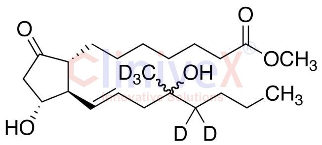 (8R,11R,12R,16RS)-Misoprostol-d5