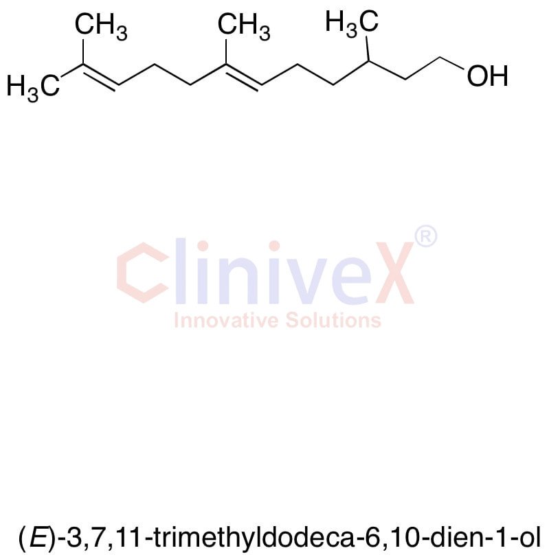 (E)-3,7,11-Trimethyldodeca-6,10-dien-1-ol