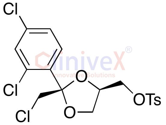 ((2R,4R)-2-(Chloromethyl)-2-(2,4-dichlorophenyl)-1,3-dioxolan-4-yl)methyl 4-Methylbenzenesulfonate