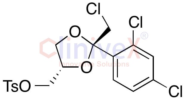 ((2R,4S)-2-(Chloromethyl)-2-(2,4-dichlorophenyl)-1,3-dioxolan-4-yl)methyl 4-Methylbenzenesulfonate