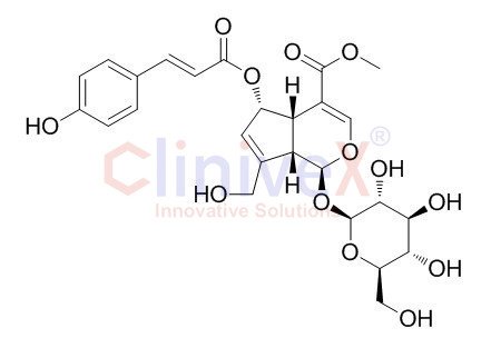 (E)-6-O-(p-coumaroyl)scandoside methyl ester