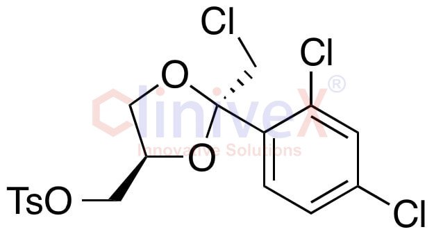 ((2S,4R)-2-(Chloromethyl)-2-(2,4-dichlorophenyl)-1,3-dioxolan-4-yl)methyl 4-Methylbenzenesulfonate