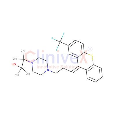(E/Z)-Flupentixol-d4 Dihydrochloride