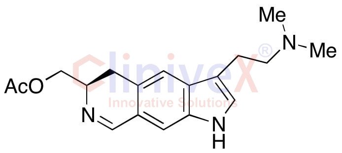 (R)-(3-(2-(Dimethylamino)ethyl)-5,6-dihydro-1H-pyrrolo[3,2-g]isoquinolin-6-yl)methyl Acetate