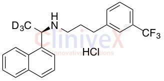 (R)-Cinacalcet-D3 Hydrochloride