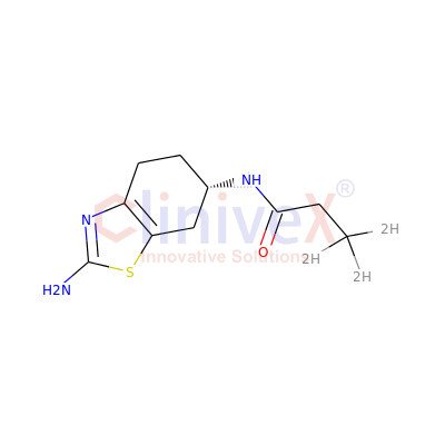 (-)-2-Amino-6-propionamido-d3-tetrahydrobenzothiazole