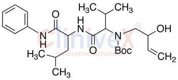 (R,S)-N-t-Boc-alpha-(2-hydroxy-3-butenyl)-L-valinyl-L-leucinyl Anilide