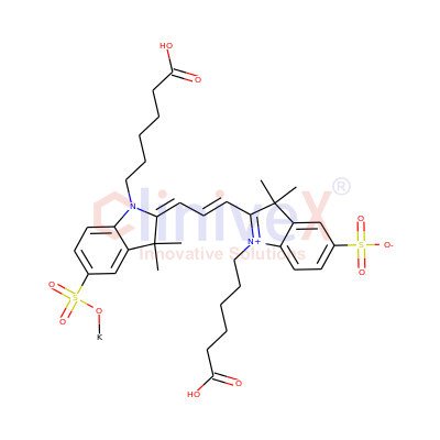Cyanine 3 Bihexanoic Acid Dye, Potassium Salt