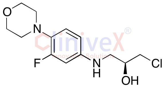 (S)-1-Chloro-3-((3-fluoro-4-morpholinophenyl)amino)propan-2-ol