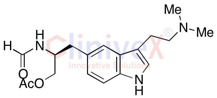 (S)-3-(3-(2-(Dimethylamino)ethyl)-1H-indol-5-yl)-2-formamidopropyl Acetate