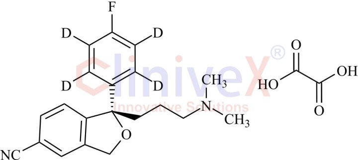 (S)-Citalopram-d4 Oxalate