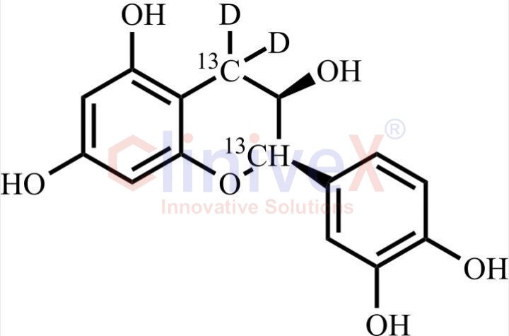 (-)-Epicatechin-13C2-d2