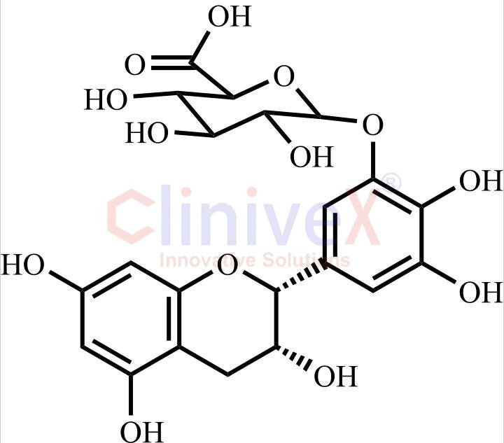 (-)-Epigallocatechin-beta-D-Glucuronide A