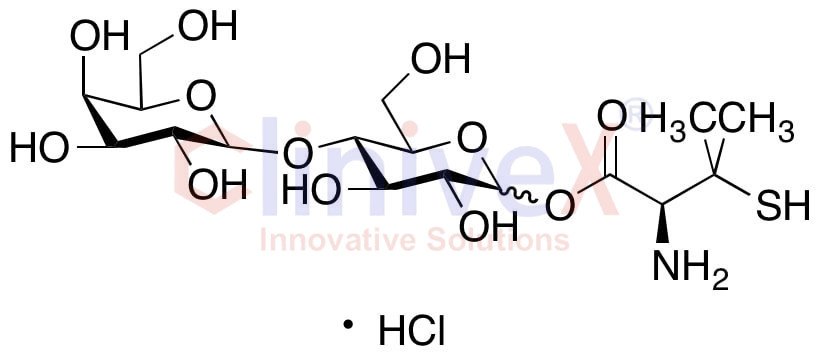 D-Penicillamine O-Lactose Adduct Hydrochloride (>70%)