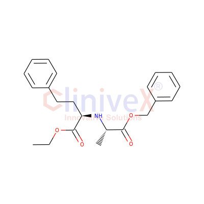 (-)-N-(1-R-Ethoxycarbonxyl-3-phenylpropyl)-L-alanine Benzyl Ester