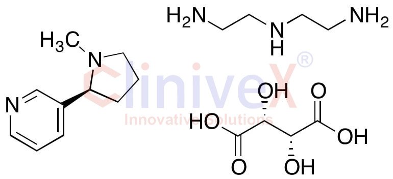 (-)-Nicotine (+)-O,O’-Di-p-toluoyl-D-tartaric Acid