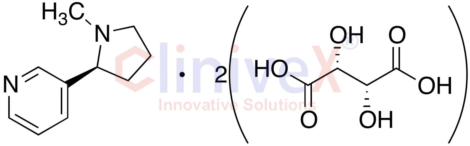 (-)-Nicotine Ditartrate