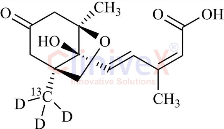 (-)-Phaseic Acid-13C-d3
