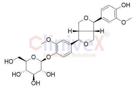 (-)-Pinoresinol 4-O-glucoside